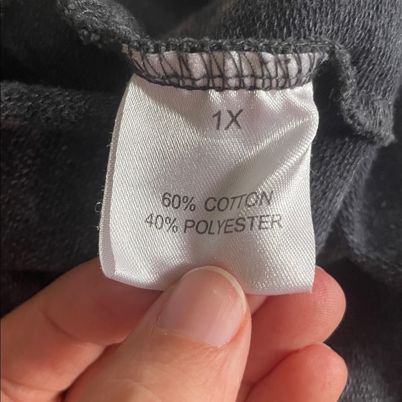 JANE + DELANCEY Acid Wash Button Down Shirt Jacket Shacket Size 1X - Picture 8 of 8